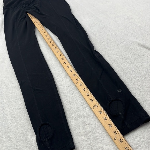 Athleta‎ Black Womens S Foot Strap Tight Leggings - Picture 5 of 12